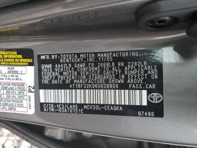 2006 Toyota Camry LE