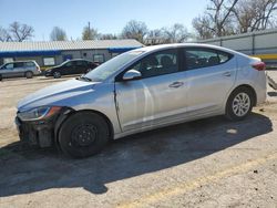 Salvage cars for sale from Copart Wichita, KS: 2018 Hyundai Elantra SE
