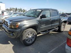 Salvage cars for sale from Copart Rancho Cucamonga, CA: 2005 Toyota Tacoma Double Cab Prerunner