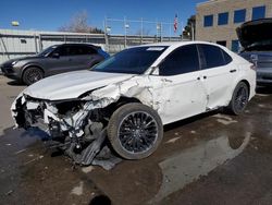 Salvage cars for sale from Copart Littleton, CO: 2020 Toyota Camry SE
