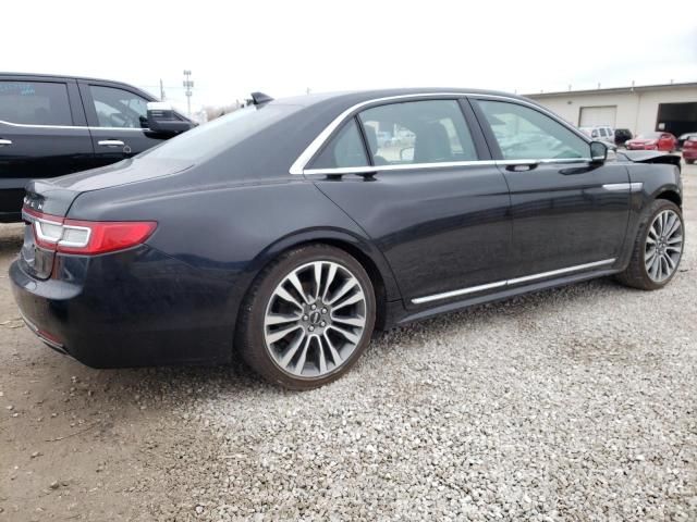 2019 Lincoln Continental Select