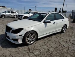 Mercedes-Benz salvage cars for sale: 2012 Mercedes-Benz C 250