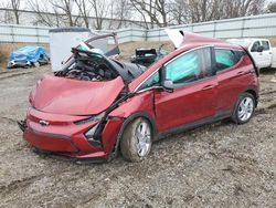 Salvage cars for sale from Copart Davison, MI: 2022 Chevrolet Bolt EV 1LT