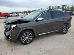 Salvage cars for sale from Copart Houston, TX: 2019 GMC Terrain Denali