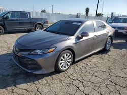 Salvage cars for sale from Copart Van Nuys, CA: 2018 Toyota Camry L