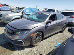 Honda salvage cars for sale: 2019 Honda Civic EXL