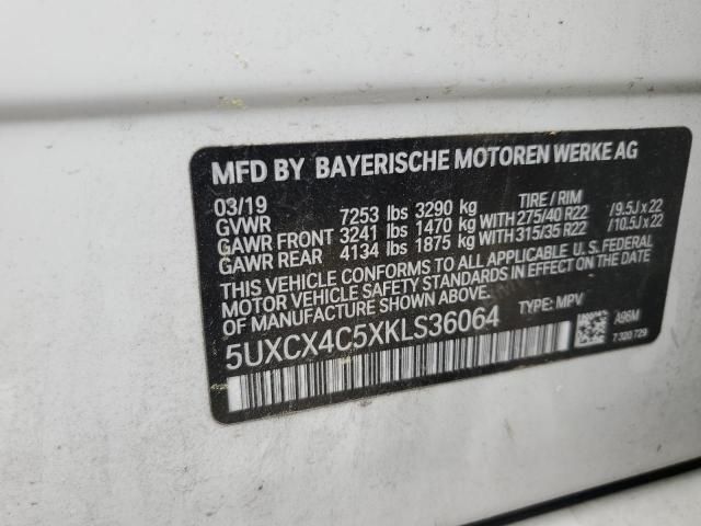 2019 BMW X7 XDRIVE50I