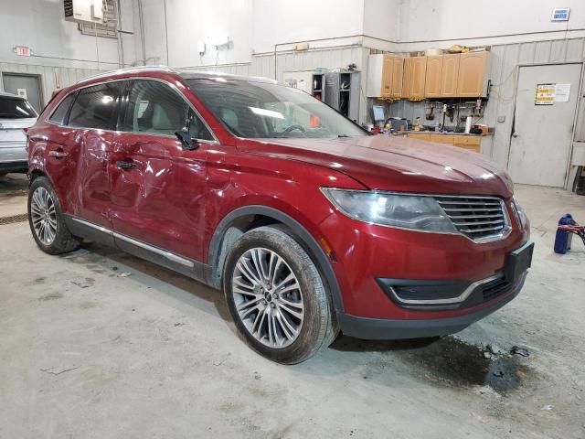 2017 Lincoln MKX Reserve