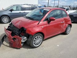 Fiat 500 salvage cars for sale: 2015 Fiat 500 POP