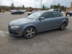 Audi salvage cars for sale: 2008 Audi A4 S-LINE 2.0T Turbo