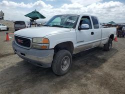 Salvage cars for sale from Copart San Diego, CA: 2001 GMC Sierra C2500 Heavy Duty