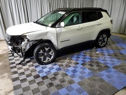 Jeep Compass Limited salvage cars for sale: 2021 Jeep Compass Limited