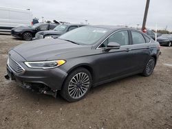 2017 Ford Fusion Titanium en venta en Indianapolis, IN