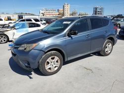 Toyota rav4 salvage cars for sale: 2014 Toyota Rav4 LE