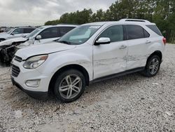 Chevrolet Equinox ltz salvage cars for sale: 2016 Chevrolet Equinox LTZ