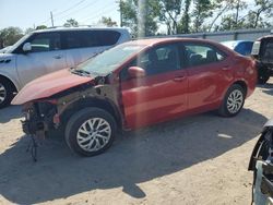 Toyota salvage cars for sale: 2017 Toyota Corolla L