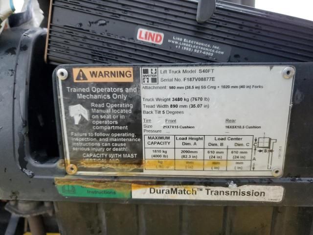 2007 Hyster ER Forklift