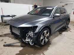 Salvage cars for sale from Copart Elgin, IL: 2019 Audi E-TRON Prestige