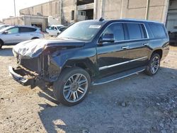 Cadillac Escalade salvage cars for sale: 2017 Cadillac Escalade ESV Luxury