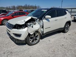 Jeep salvage cars for sale: 2019 Jeep Compass Limited