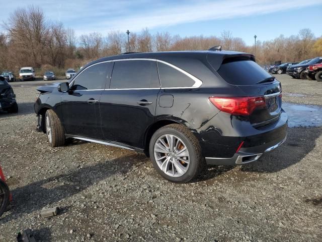 2018 Acura MDX Technology