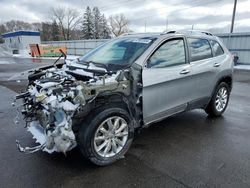 Jeep salvage cars for sale: 2016 Jeep Cherokee Limited