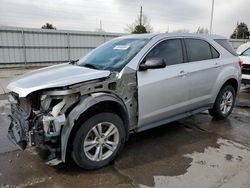 Chevrolet Equinox ls salvage cars for sale: 2017 Chevrolet Equinox LS