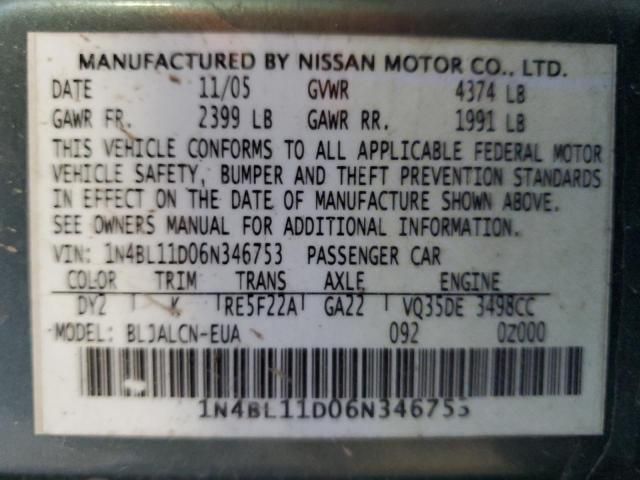 2006 Nissan Altima SE