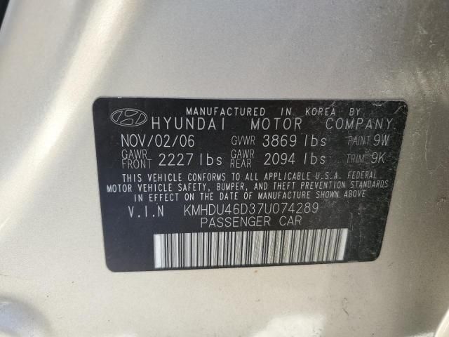 2007 Hyundai Elantra GLS