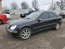 Salvage cars for sale from Copart Moraine, OH: 2007 Mercedes-Benz C 280 4matic