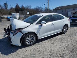 Salvage cars for sale from Copart York Haven, PA: 2022 Toyota Corolla LE