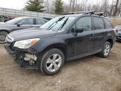 Salvage cars for sale from Copart Davison, MI: 2014 Subaru Forester 2.5I Premium
