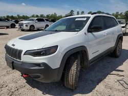 Jeep Cherokee salvage cars for sale: 2022 Jeep Cherokee Trailhawk