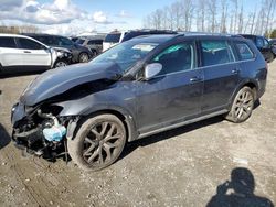 Salvage cars for sale from Copart Arlington, WA: 2017 Volkswagen Golf Alltrack S