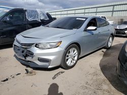 Chevrolet salvage cars for sale: 2017 Chevrolet Malibu LT