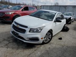 Chevrolet Vehiculos salvage en venta: 2015 Chevrolet Cruze LS