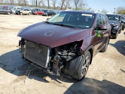 KIA Sorento ex salvage cars for sale: 2016 KIA Sorento EX