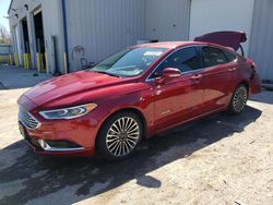 Vehiculos salvage en venta de Copart Rogersville, MO: 2018 Ford Fusion SE Hybrid