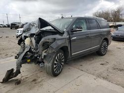 Lincoln Navigator Vehiculos salvage en venta: 2022 Lincoln Navigator Black Label