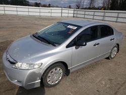 Salvage cars for sale from Copart Dunn, NC: 2009 Honda Civic VP