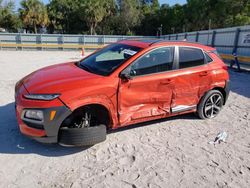 Vehiculos salvage en venta de Copart Fort Pierce, FL: 2019 Hyundai Kona Limited