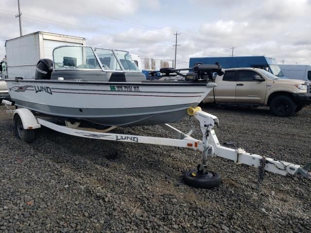 2007 Lund Boat With Trailer