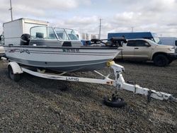 Lund salvage cars for sale: 2007 Lund Boat With Trailer