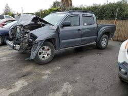 Salvage cars for sale from Copart San Martin, CA: 2010 Toyota Tacoma Double Cab