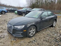 Vehiculos salvage en venta de Copart Candia, NH: 2018 Audi A4 Premium