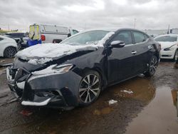 Salvage cars for sale from Copart Brighton, CO: 2017 Nissan Maxima 3.5S