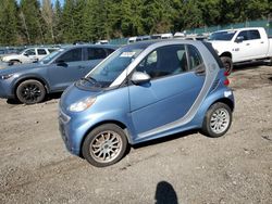 Smart salvage cars for sale: 2013 Smart Fortwo