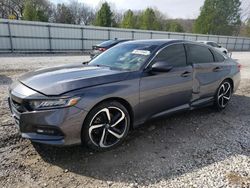 Honda Accord salvage cars for sale: 2019 Honda Accord Sport