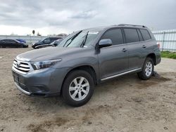 Vehiculos salvage en venta de Copart Bakersfield, CA: 2013 Toyota Highlander Base