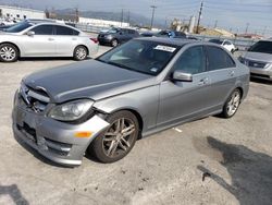 Mercedes-Benz c-Class salvage cars for sale: 2013 Mercedes-Benz C 250